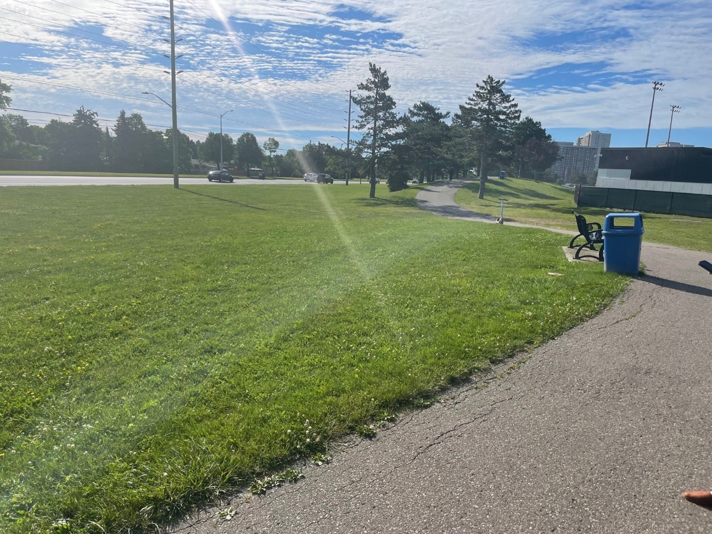 Proposed Location for Terry Fox Memorial at Chinguacousy Park (Angle 1)