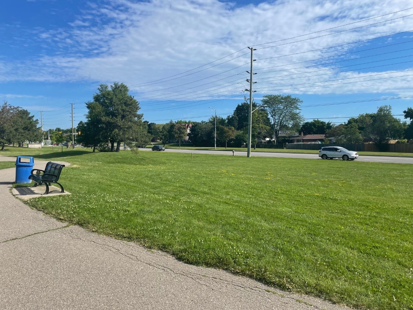 Proposed Location for Terry Fox Memorial at Chinguacousy Park (Angle 2)