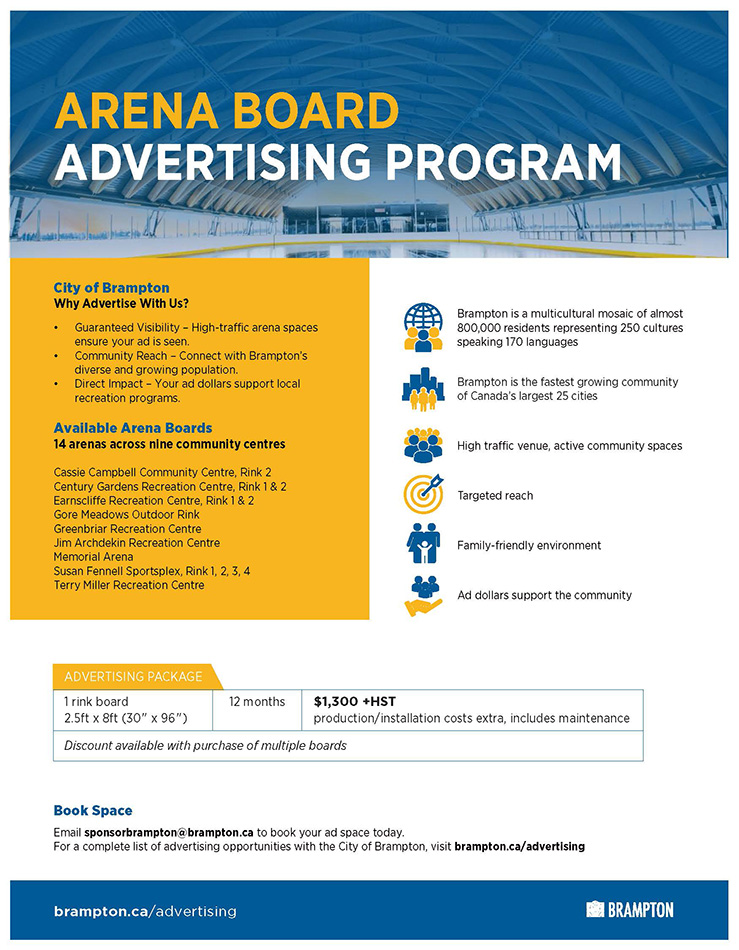 Image showing the contents of the Advertising Program information. Click to open the PDF document.