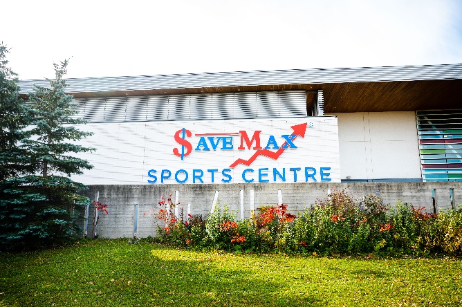 Picture of the Save Max Sports Centre Building Exterior Sign