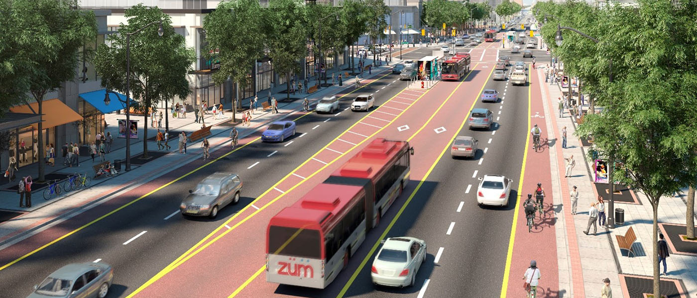 Queen Street - Highway 7 Bus Rapid Transit (BRT)