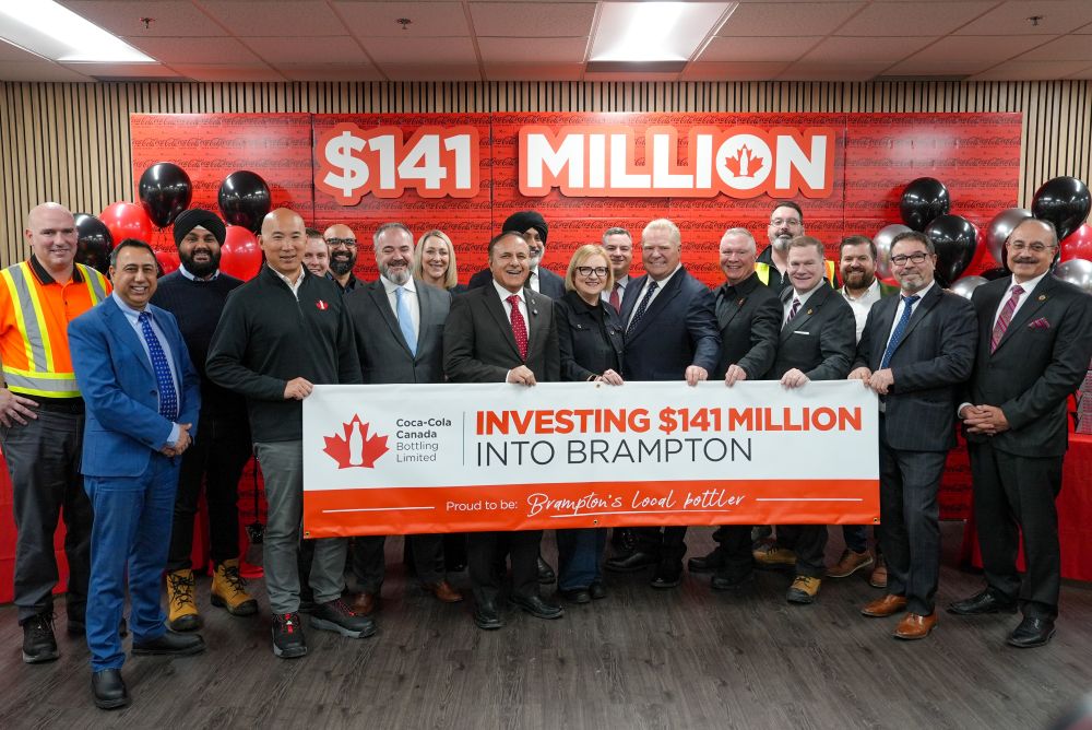 News Release-City of Brampton welcomes $141 million expansion by Coca-Cola Canada Bottling.jpg