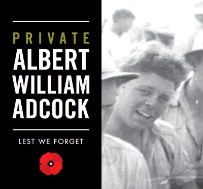Private Albert William Adcock