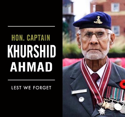Hon. Captain Khurshid Ahmad