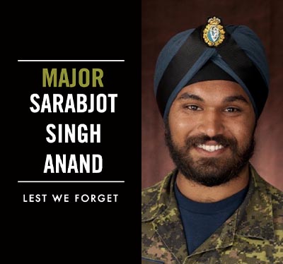 Major Sarabjot Singh Anand