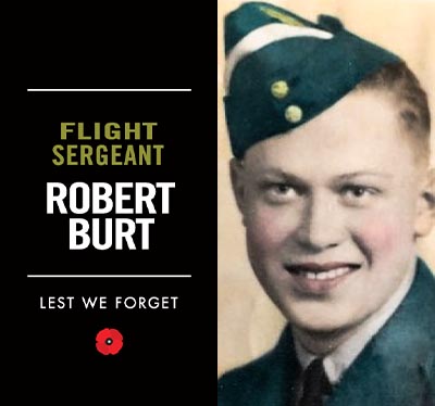 Flight Sergeant Robert Burt