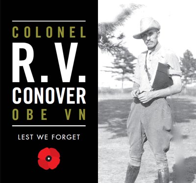 Colonel R.V. Conover, OBE, VN