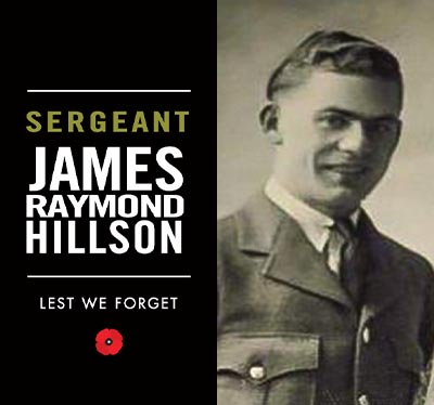 Sergeant James Raymond Hillson