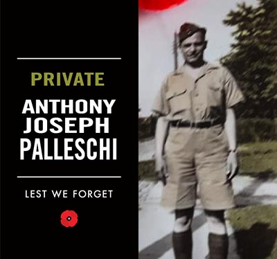 Private Anthony Joseph Palleschi