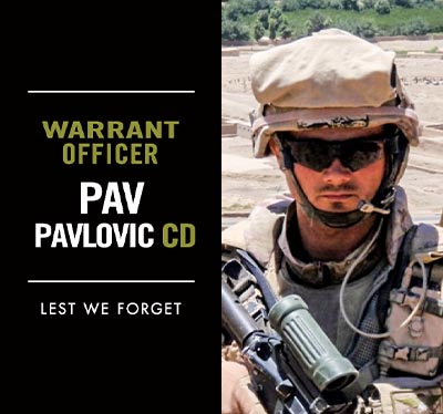 Warrant Officer Pav Pavlovic, CD