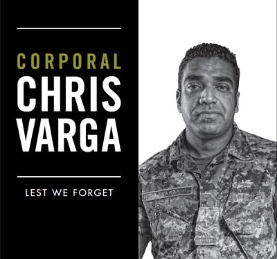 Corporal Chris Varga