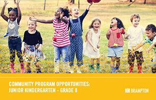 Community Program Opportunities for Students in Kindergarten to Grade 8