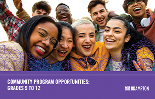 Community Program Opportunities for Students in Grade 9 to 12