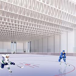 Chris Gibson Recreation Centre Arena - Concept Render 