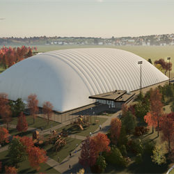 Earnscliffe Cricket Dome - Concept Render