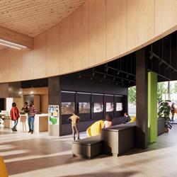 Century Gardens Youth Hub - Architectural Rendering