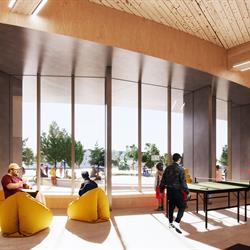 Century Gardens Youth Hub - Architectural Rendering