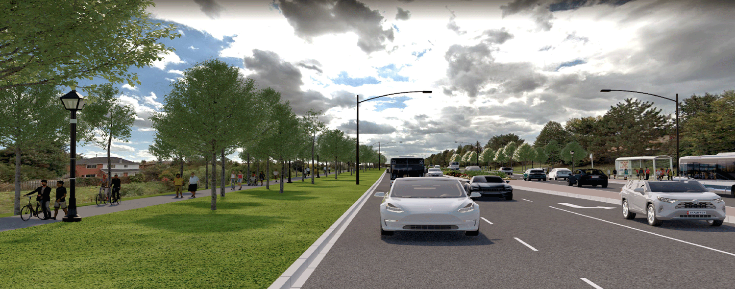 Proposed view between Vodden and Mclaughlin