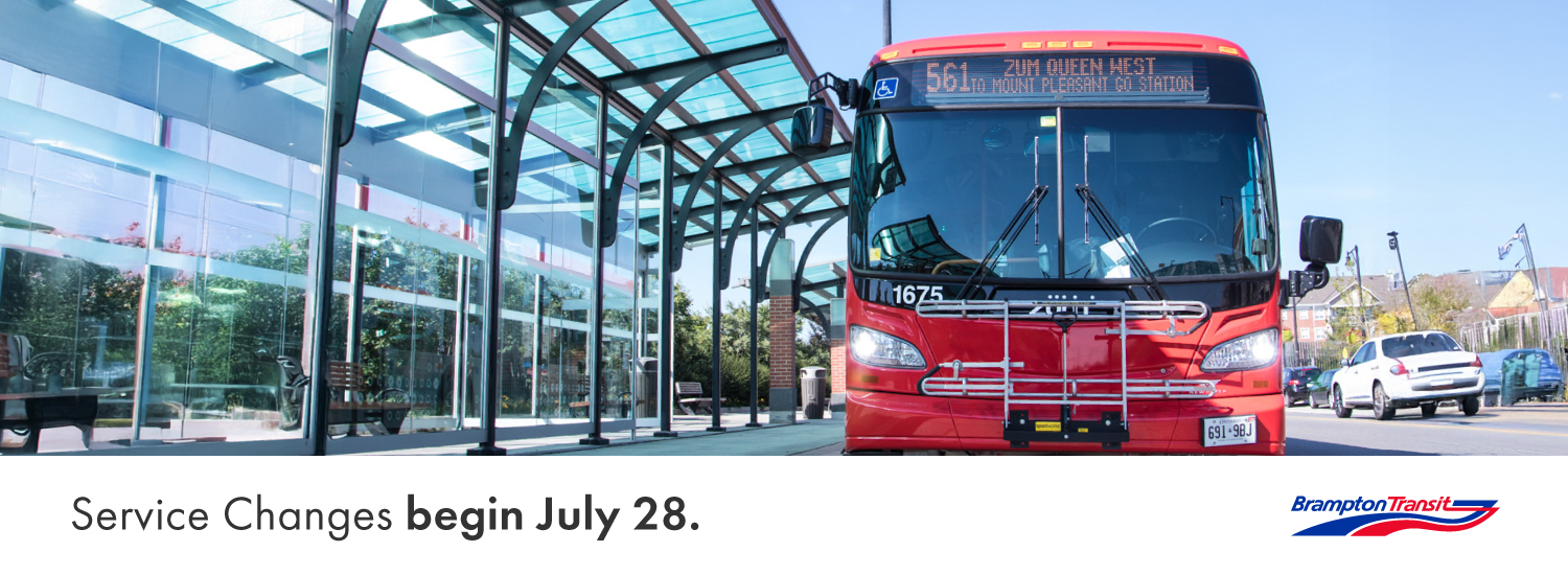July 28 Service Changes