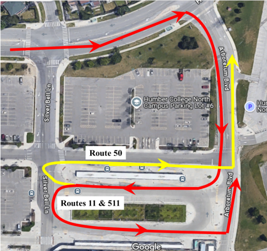 Humber College Entrance Closure.PNG